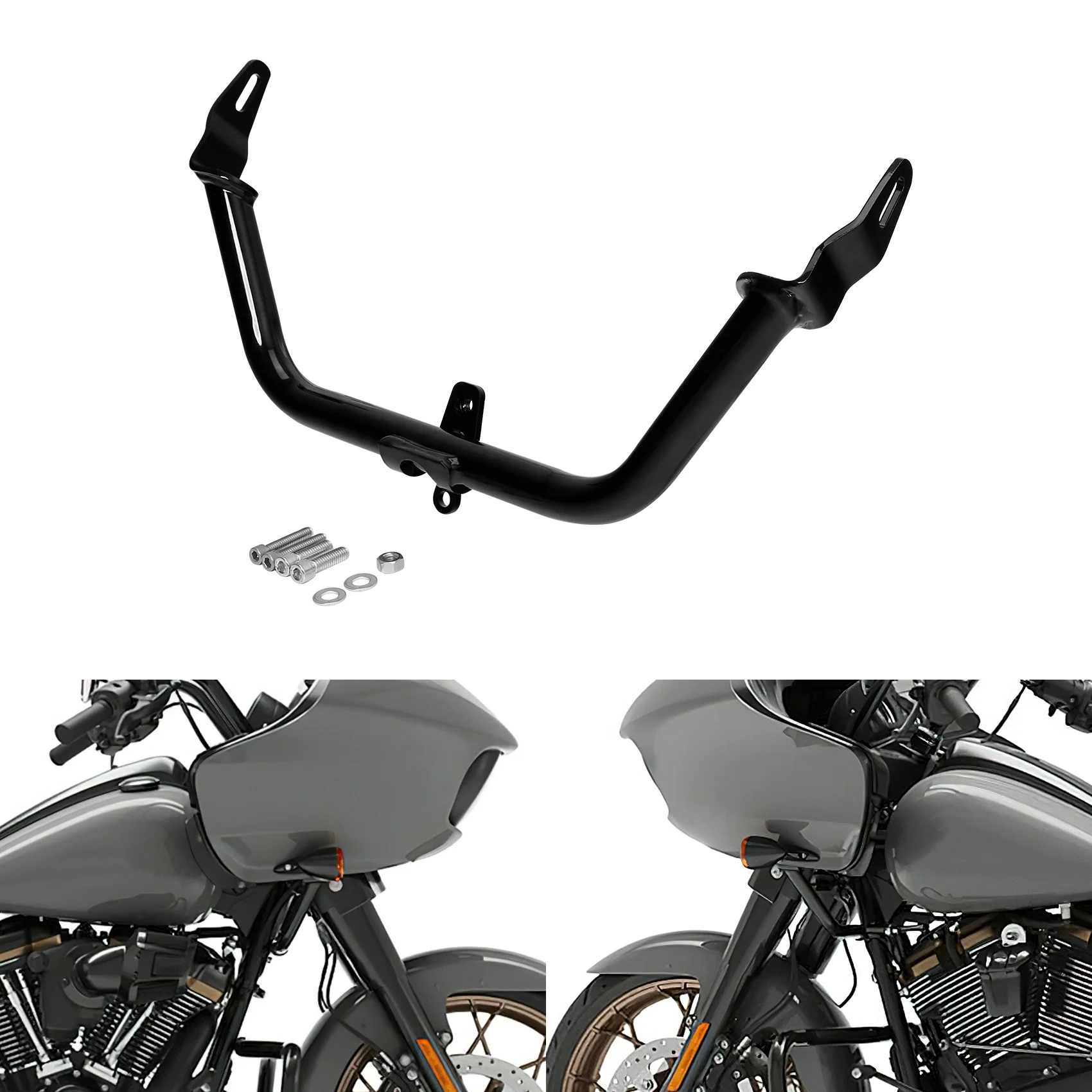 Gloss Black Fairing Support Bracket Fit For Harley Touring Road Glide FLTR 15-24 Motorcycle
Gloss Black Fairing Support Bracket Fit For Harley Touring Road Glide FLTR 15-24 Motorcycle