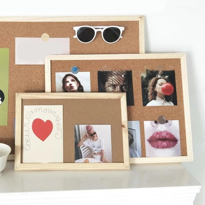 Memo Board Photo Decorative Board Pin Board Bulletin Board Cork Board School Office Home Supplies for Photos Schedules
Memo Board Photo Decorative Board Pin Board Bulletin Board Cork Board School Office Home Supplies for Photos Schedules