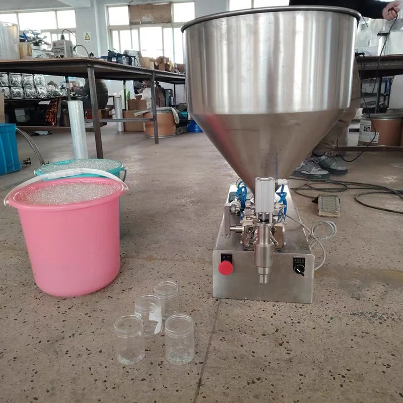 Honey Sauce Cosmetic Gel Cream Paste Filling Machine Single Head Pneumatic Piston Type Filling Machine
Honey Sauce Cosmetic Gel Cream Paste Filling Machine Single Head Pneumatic Piston Type Filling Machine
