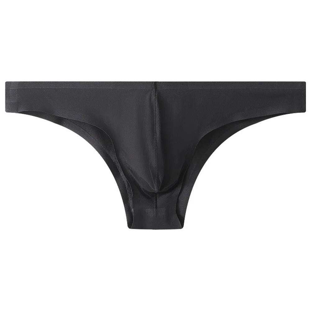 Stylish Men's G String Ice Silk Lingerie Underwear with Pouch Low Waist Briefs Panties for an Alluring Appeal
Stylish Men's G String Ice Silk Lingerie Underwear with Pouch Low Waist Briefs Panties for an Alluring Appeal