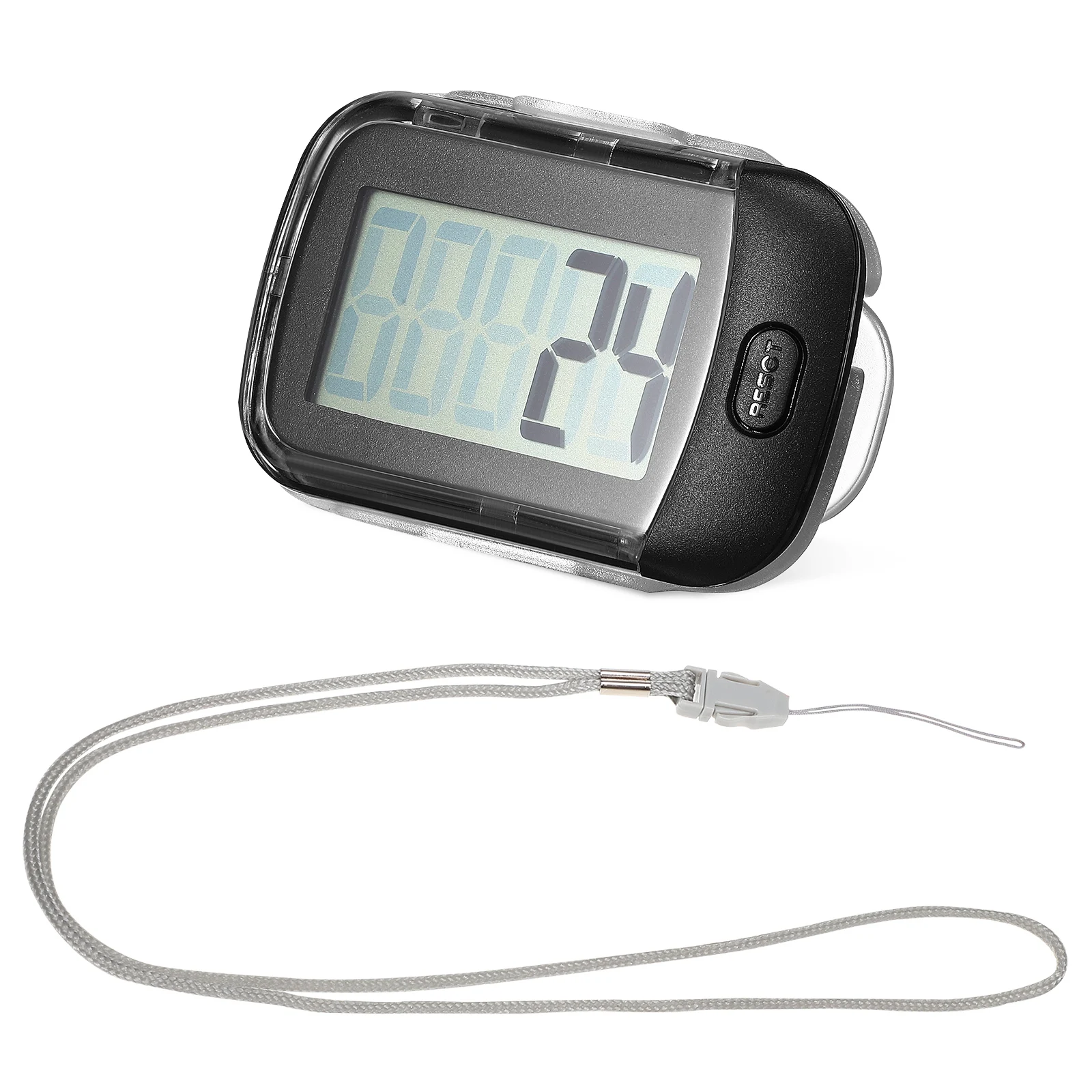 1pcs Black Waist Clip Lanyard Walking Sports Calorie Distance Pedometers For Walking Clip On Tracker Fitness Steps Counter
1pcs Black Waist Clip Lanyard Walking Sports Calorie Distance Pedometers For Walking Clip On Tracker Fitness Steps Counter