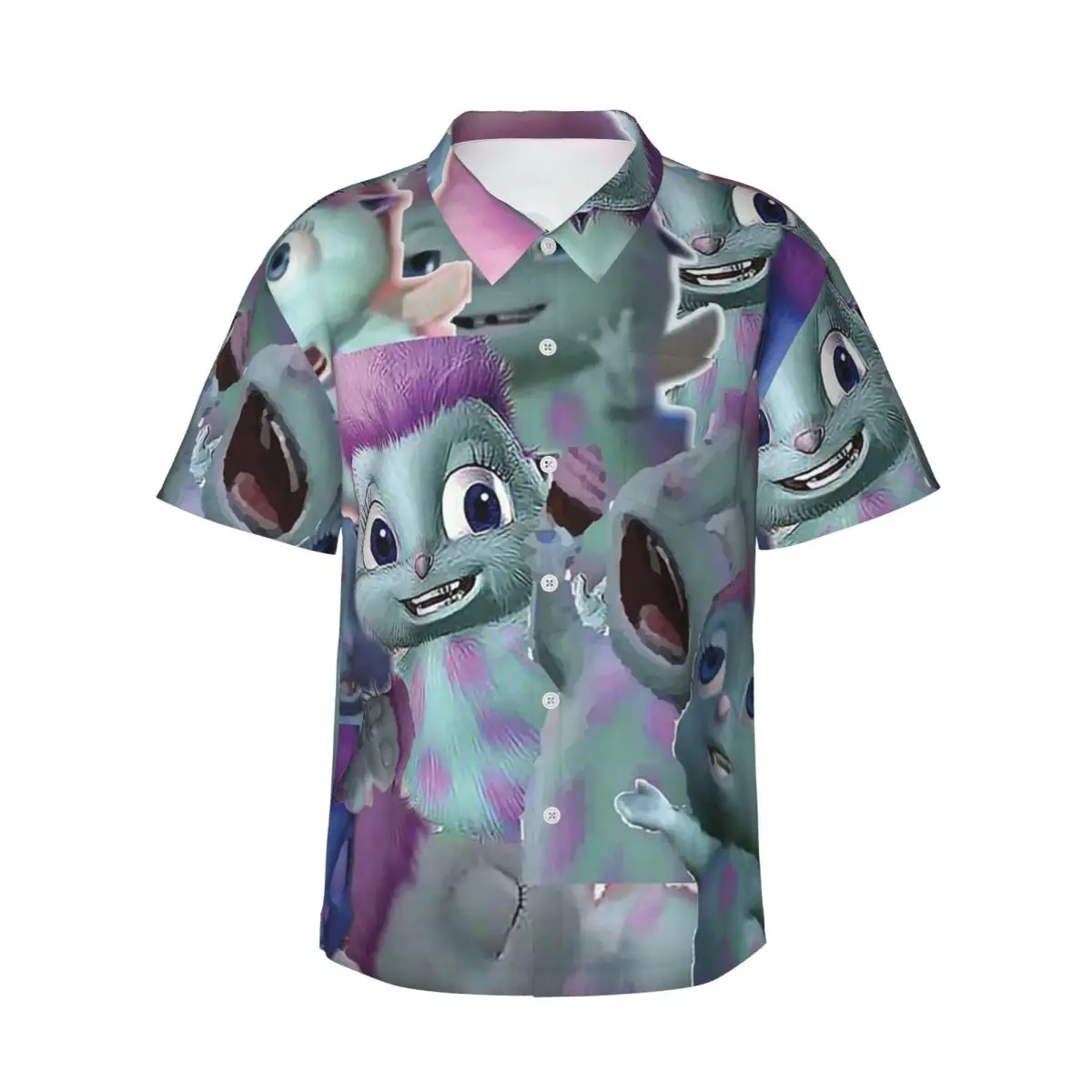 Bibble Collage Men's Shirts Hawaiian Short Sleeve Shirt Fashion Button Tops for Summer Beach
Bibble Collage Men's Shirts Hawaiian Short Sleeve Shirt Fashion Button Tops for Summer Beach