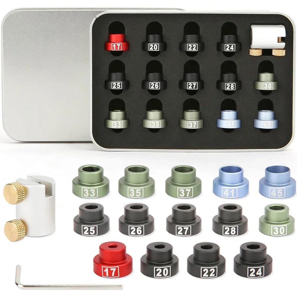 For Precision Comparator Kit14 Inserts For 17 To 45 Anodized Aluminum Hunting Accessories Color-coded Inserts FOR Ultimate
For Precision Comparator Kit14 Inserts For 17 To 45 Anodized Aluminum Hunting Accessories Color-coded Inserts FOR Ultimate