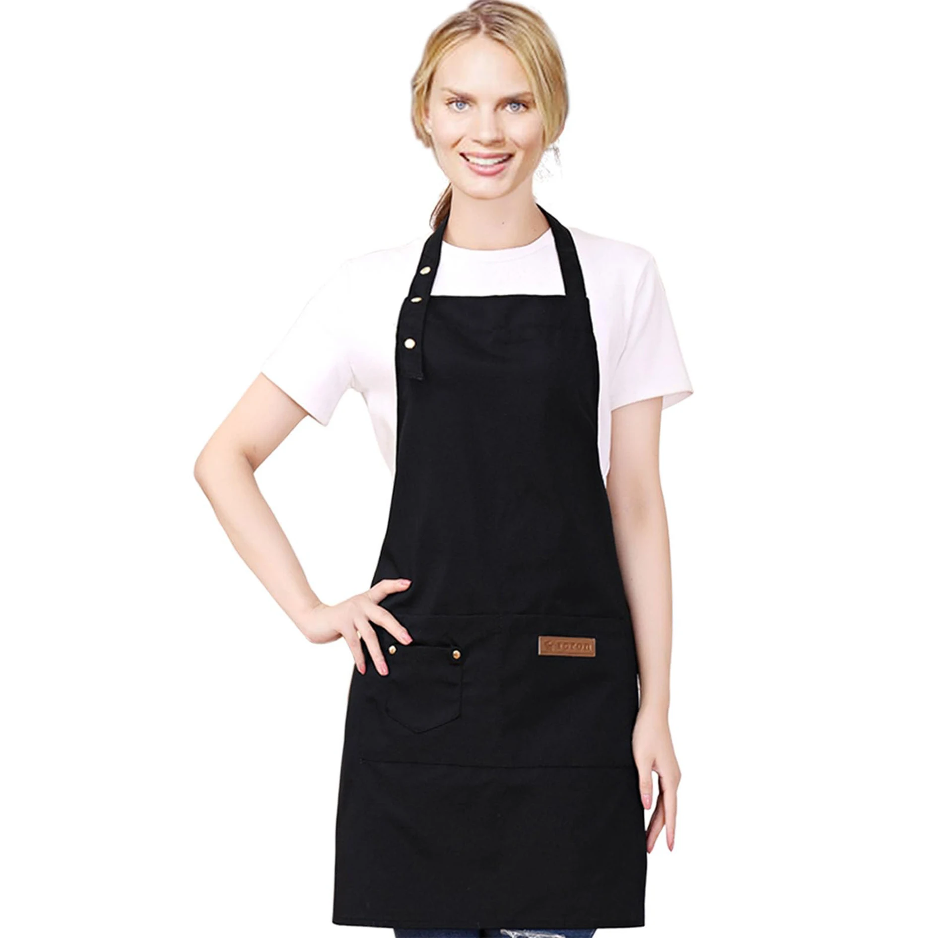 Aprons for Women Men with Pockets Adjustable Straps Waterproof Canvas Kitchen Cooking Apron for Chef Waitress Server
Aprons for Women Men with Pockets Adjustable Straps Waterproof Canvas Kitchen Cooking Apron for Chef Waitress Server