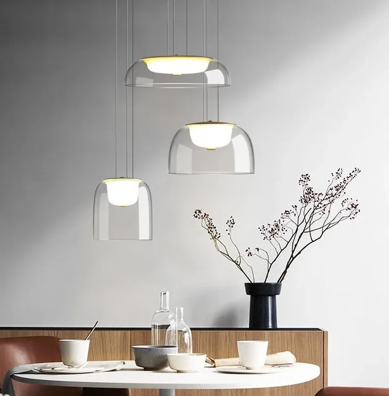 Modern LED Pendant Lamp Bedroom Bedside Lighting Bar Living Dining Room Kitchen Restaurant Glass Chandelier Hanging Suspen Light
Modern LED Pendant Lamp Bedroom Bedside Lighting Bar Living Dining Room Kitchen Restaurant Glass Chandelier Hanging Suspen Light