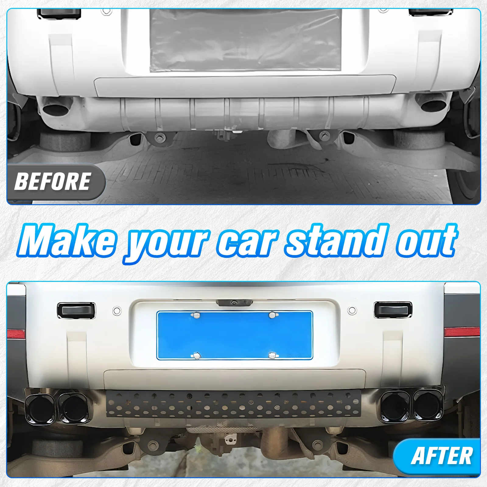 Rear Exhaust Tail Pipe Straight Outlet Exhaust TailPipe Tip Stainless Steel for Land Rover Defender 90/110/130 20-25
Rear Exhaust Tail Pipe Straight Outlet Exhaust TailPipe Tip Stainless Steel for Land Rover Defender 90/110/130 20-25