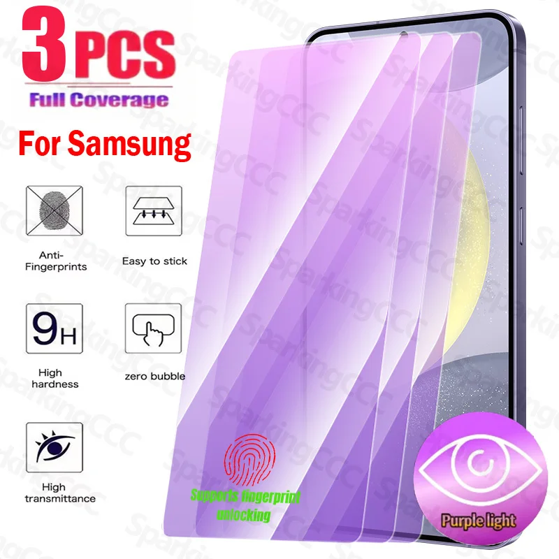 3 Pieces for Galaxy S24/ S24Plus/ S24Ultra Blue Light Blocking Screen Protector, Long-Lasting Durability True Touch Sensitivity
3 Pieces for Galaxy S24/ S24Plus/ S24Ultra Blue Light Blocking Screen Protector, Long-Lasting Durability True Touch Sensitivity