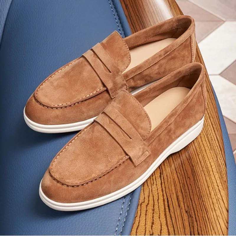 Newset Mens Driving Loafers Genuine Leather Lazy Flats Men Casual Shoes Big Size 38-45
Newset Mens Driving Loafers Genuine Leather Lazy Flats Men Casual Shoes Big Size 38-45