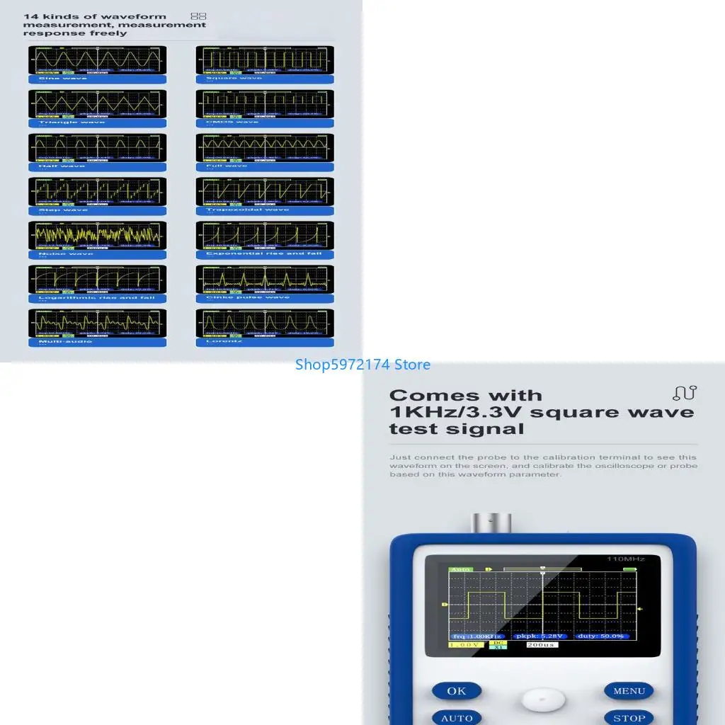 Y3NB Easy Carry Oscilloscope Featuring High Accuracy ABS for Technical Professional
Y3NB Easy Carry Oscilloscope Featuring High Accuracy ABS for Technical Professional