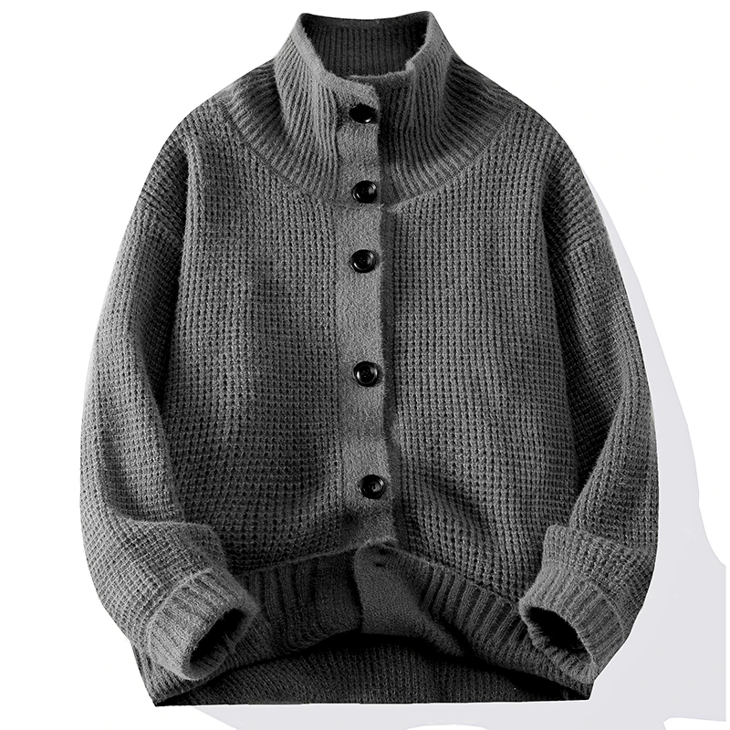Stand Collar Fashion Jacket Male Clothe Sweatshirt Tops Knitwear Shirt Men New Knit Sweater Pullover Coat Long Sleeve Streetwear
Stand Collar Fashion Jacket Male Clothe Sweatshirt Tops Knitwear Shirt Men New Knit Sweater Pullover Coat Long Sleeve Streetwear