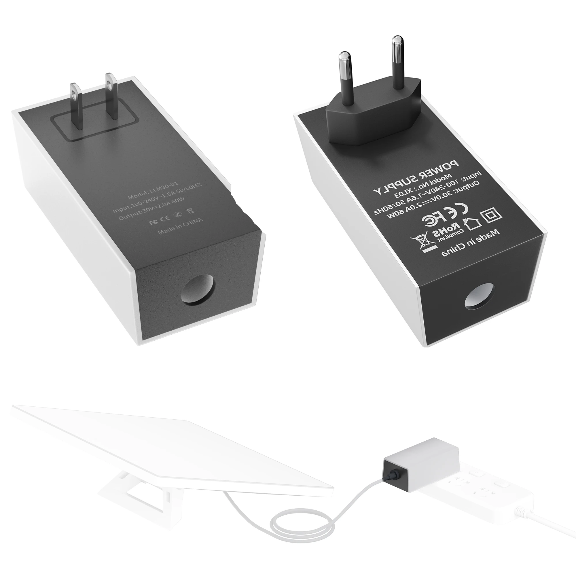 Starlink Mini Wall Charger Plug 60W Replacement Power Supply AC Adapter 30V 2A Output for Starlink Mini Dish
Starlink Mini Wall Charger Plug 60W Replacement Power Supply AC Adapter 30V 2A Output for Starlink Mini Dish