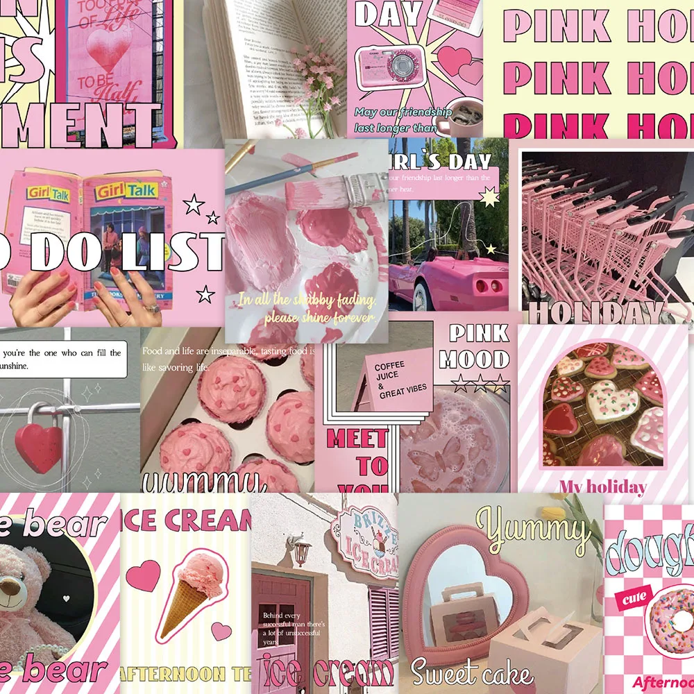10/30PCS Creative Pink Holiday Sticker Pack Phone Case Stickers Luggage Text Material English Waterproof Decorative Stickers
10/30PCS Creative Pink Holiday Sticker Pack Phone Case Stickers Luggage Text Material English Waterproof Decorative Stickers
