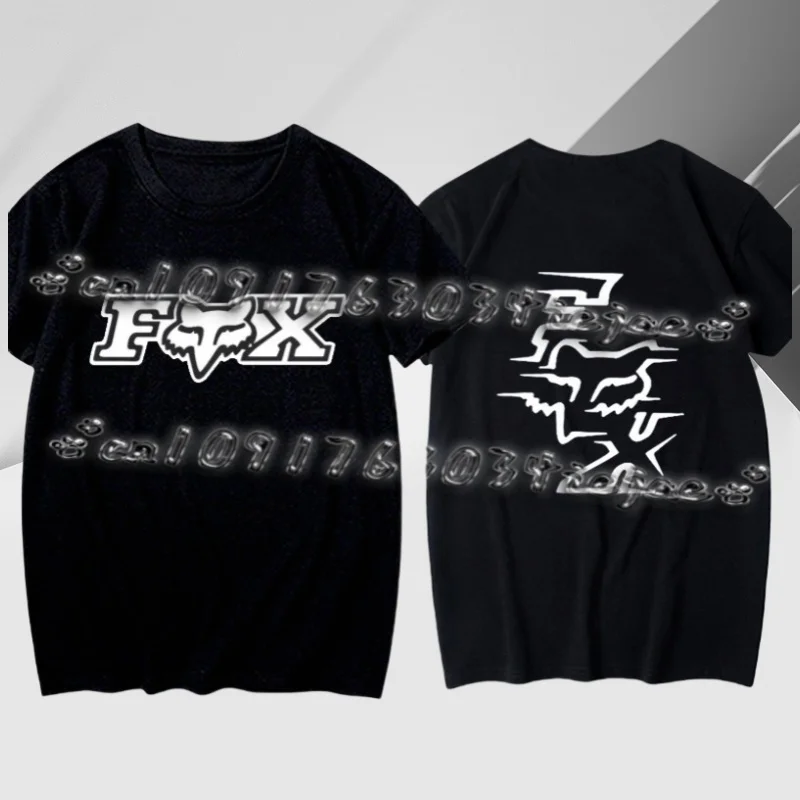 Off-road Mountain Bike Fox Racing Heavy Cotton Front Fork Team Version Logo Men's and Women's Short-sleeved Tops Casual
Off-road Mountain Bike Fox Racing Heavy Cotton Front Fork Team Version Logo Men's and Women's Short-sleeved Tops Casual