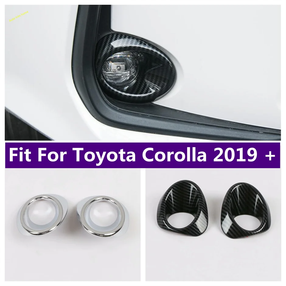 Shiny / Carbon Fiber Look Front Bumper Fog Light Lamp Decoration Ring Cover Trim For Toyota Corolla 2019 - 2025 Car Accessories
Shiny / Carbon Fiber Look Front Bumper Fog Light Lamp Decoration Ring Cover Trim For Toyota Corolla 2019 - 2025 Car Accessories