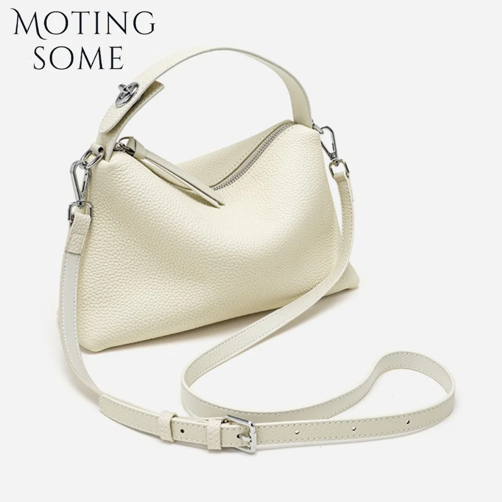 MOTINGSOME Minimalism Woman Genuine Leather Bag Soft Mini Saddle Bags Shoulder Luxury Calfskin Beige Handbag 2026 New in Satchel
MOTINGSOME Minimalism Woman Genuine Leather Bag Soft Mini Saddle Bags Shoulder Luxury Calfskin Beige Handbag 2026 New in Satchel