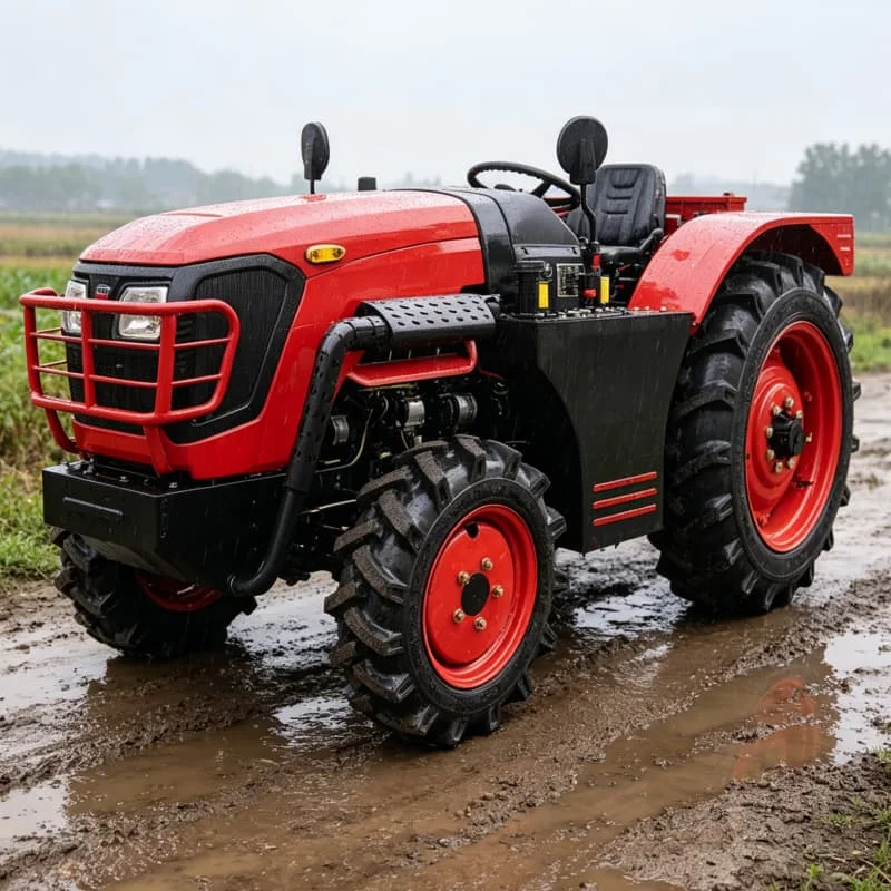 Customized Wheeled Plowing Machine for Farmland Operations, 4WD High‑Power Tractor, Four‑Wheel Rotary Tiller
Customized Wheeled Plowing Machine for Farmland Operations, 4WD High‑Power Tractor, Four‑Wheel Rotary Tiller