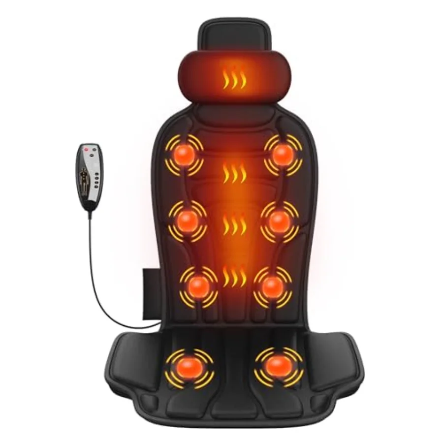 Back Massager with Heat Vibration Massage Chair Pad 5 Modes Adjustable Heat Memory Foam Cushion for Office or Home Use Midnight
Back Massager with Heat Vibration Massage Chair Pad 5 Modes Adjustable Heat Memory Foam Cushion for Office or Home Use Midnight
