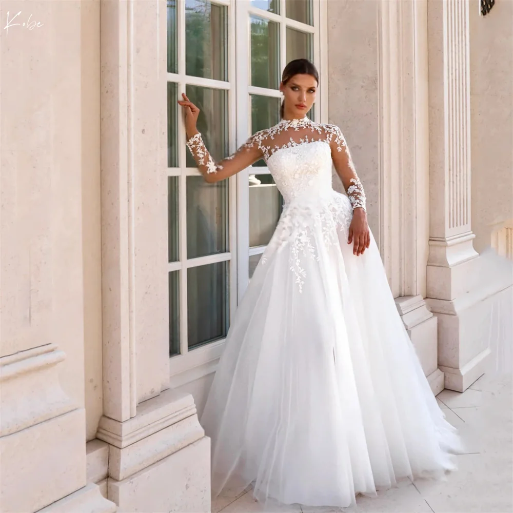 Kobe White High Neck Ball Gown Party Dresses Lace Embroidery Zip Evening Dresses Floor-Length Customized Prom Dresses 2025
Kobe White High Neck Ball Gown Party Dresses Lace Embroidery Zip Evening Dresses Floor-Length Customized Prom Dresses 2025