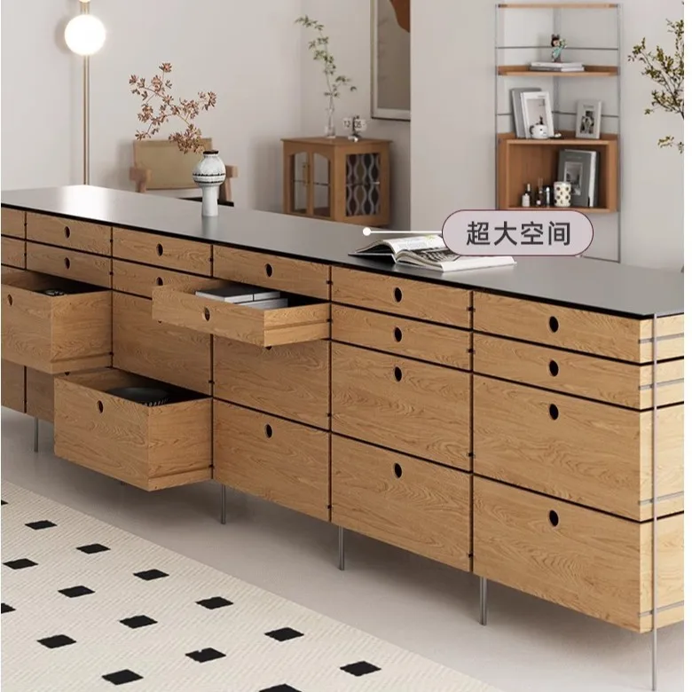 Stainless steel solid wood chest cabinet small apartment multi-layer storage cabinet designer locker living room locker porch
Stainless steel solid wood chest cabinet small apartment multi-layer storage cabinet designer locker living room locker porch