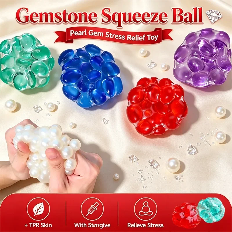 Gem Crunchy Stress Ball Toy Transparent Squeeze Squishy Crinkle Sound Fidget With Syringe Sensory ASMR Anxiety Relief Vent Gift
Gem Crunchy Stress Ball Toy Transparent Squeeze Squishy Crinkle Sound Fidget With Syringe Sensory ASMR Anxiety Relief Vent Gift