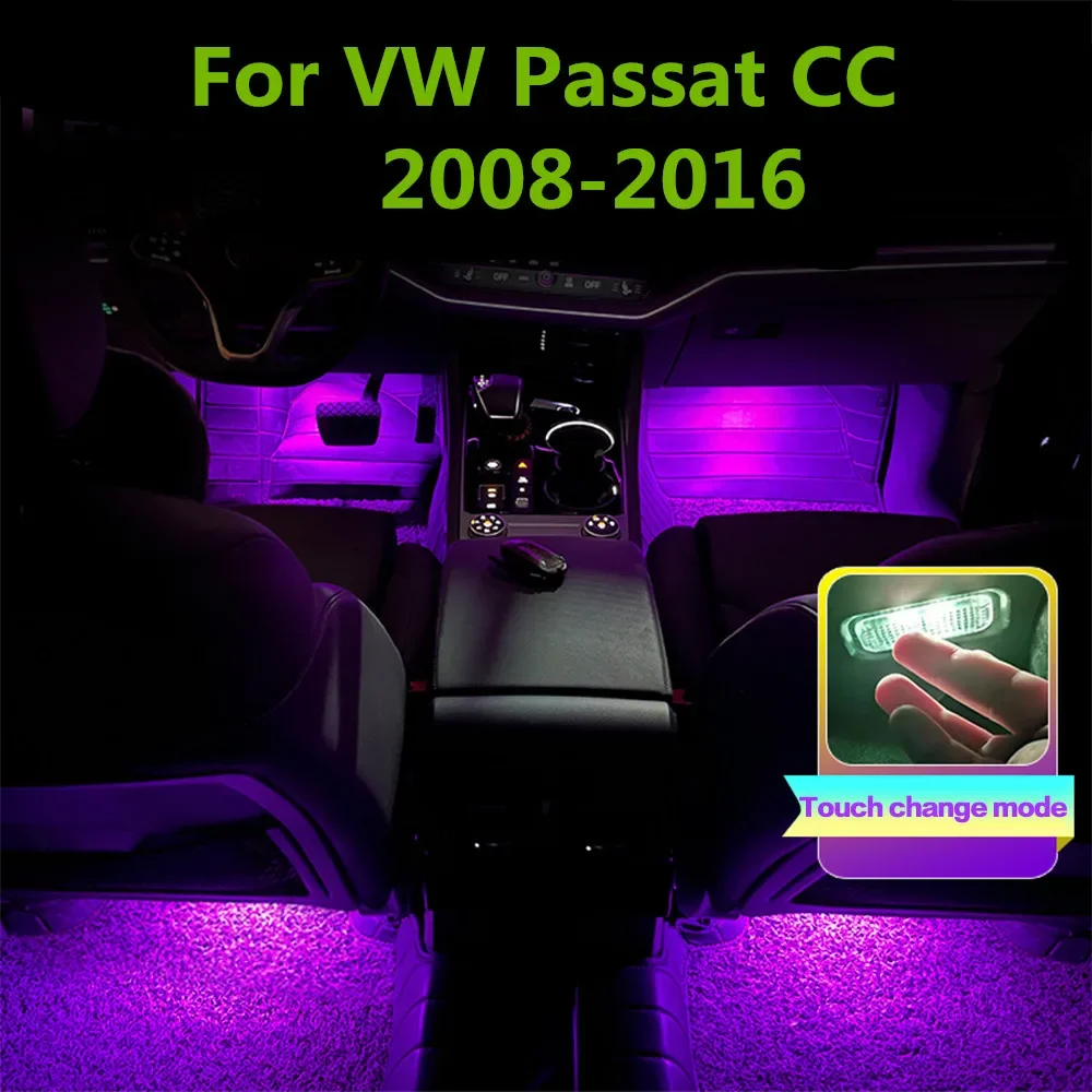 LED Car Interior Footwell Light RGB Atmosphere Lamp Decorative Accessory For VW Passat CC 2008 2009 2010 2011 - 2014 2015 2016
LED Car Interior Footwell Light RGB Atmosphere Lamp Decorative Accessory For VW Passat CC 2008 2009 2010 2011 - 2014 2015 2016