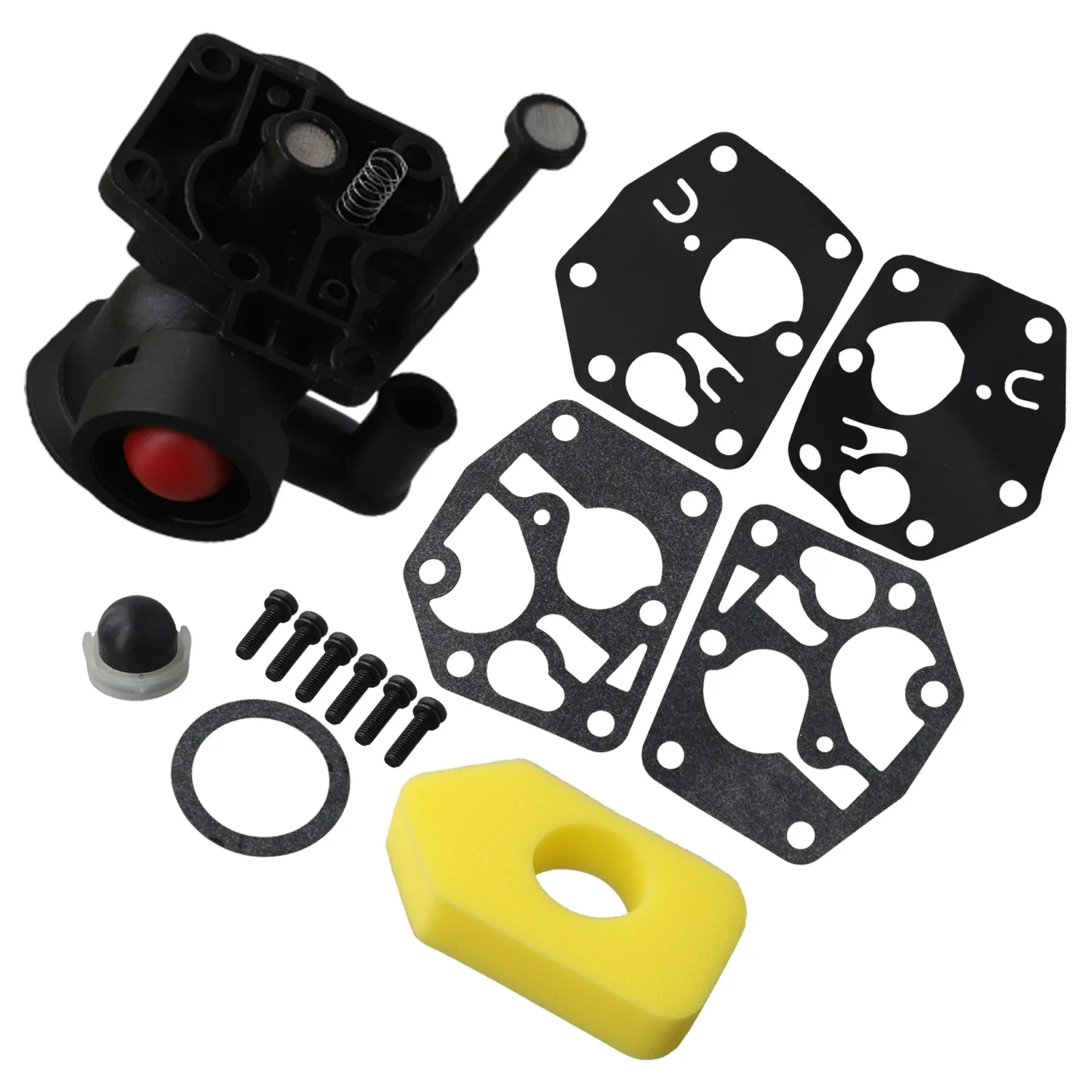 Functional Carburetor Replacement Suitable for Lawn Mowers like Model Numbers For 499809 494775 Gasket Filter Set Provided
Functional Carburetor Replacement Suitable for Lawn Mowers like Model Numbers For 499809 494775 Gasket Filter Set Provided
