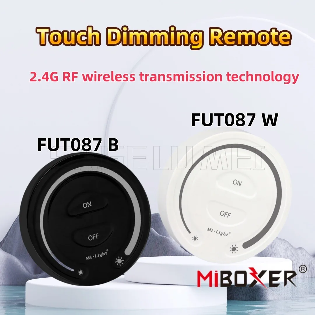 MiBoxer FUT087B регулируемая цветовая температура и насыщенность 2,4G RF беспроводной пульт дистанционного управления светодиодным контроллером 16 миллионов яркости
MiBoxer FUT087B регулируемая цветовая температура и насыщенность 2,4G RF беспроводной пульт дистанционного управления светодиодным контроллером 16 миллионов яркости