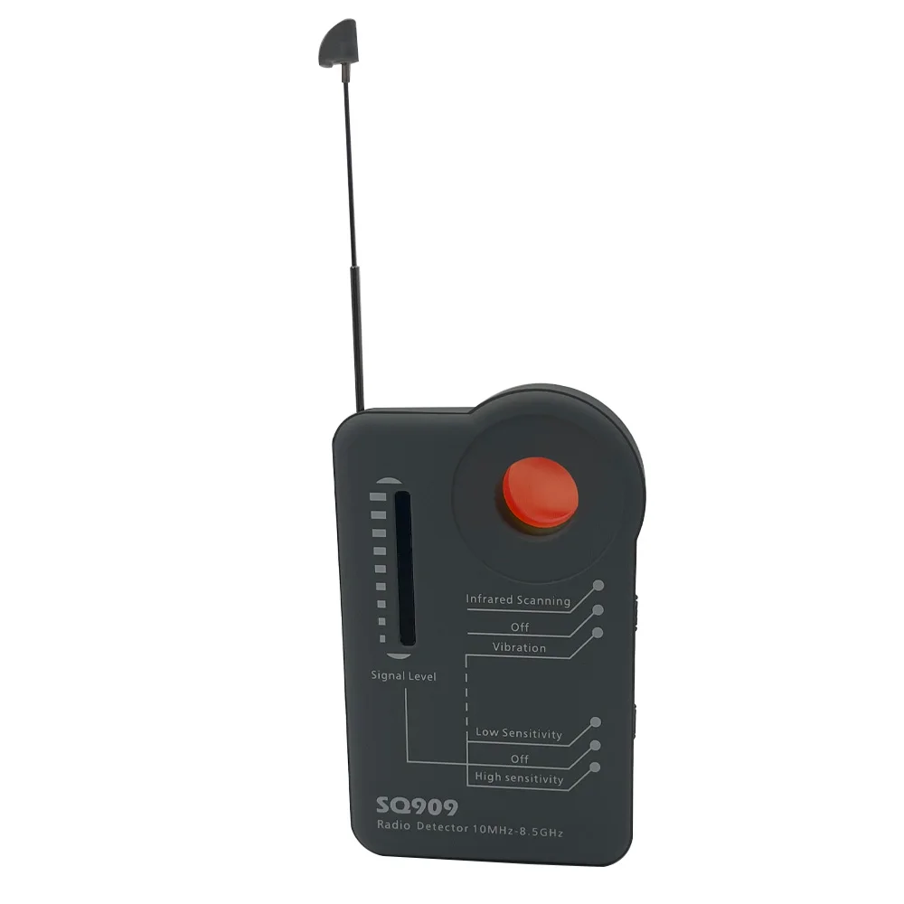 Upgraded SR909 Pro Privacy Security Device, 1MHz-10GHz RF Signal Detection with Vibration Alert Anti Spy Hidden Camera Finder
Upgraded SR909 Pro Privacy Security Device, 1MHz-10GHz RF Signal Detection with Vibration Alert Anti Spy Hidden Camera Finder