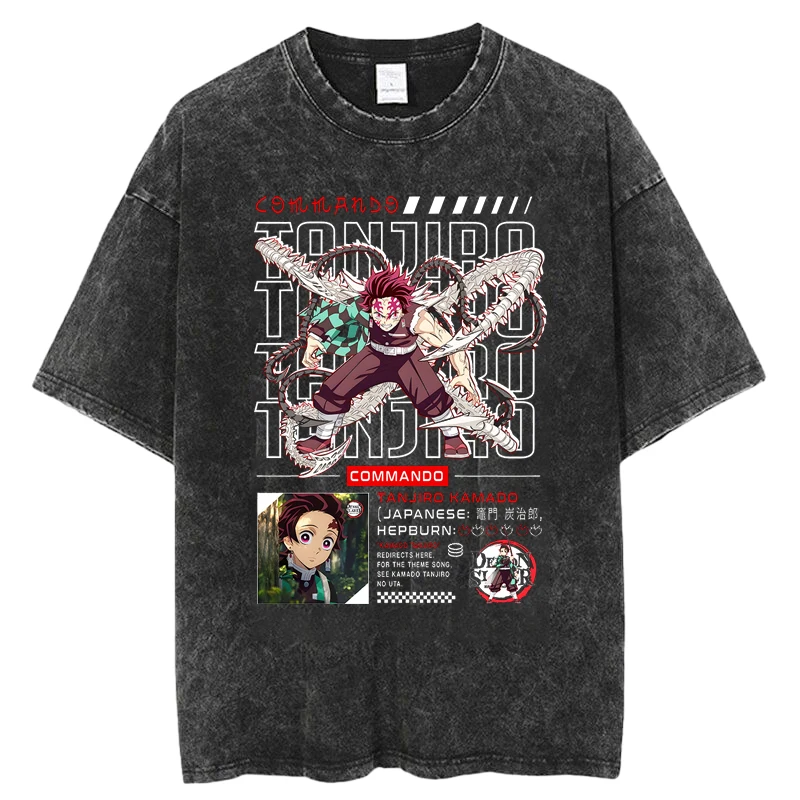 Anime Demon Slayer: Yohji Yamamoto Wind Charcoal Jiro 2025 Summer Men's Women's Pure Cotton Retro Washed Short Sleeves
Anime Demon Slayer: Yohji Yamamoto Wind Charcoal Jiro 2025 Summer Men's Women's Pure Cotton Retro Washed Short Sleeves