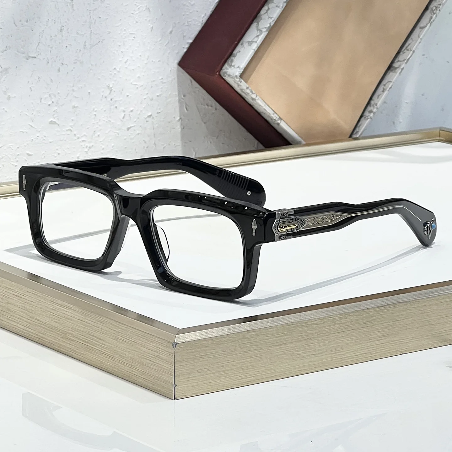 BELVEDERE Belight Optical Handmade Acetate Men Women Unisex Vintage Retro Square Shape Eyeglasses Prescription Lens
BELVEDERE Belight Optical Handmade Acetate Men Women Unisex Vintage Retro Square Shape Eyeglasses Prescription Lens