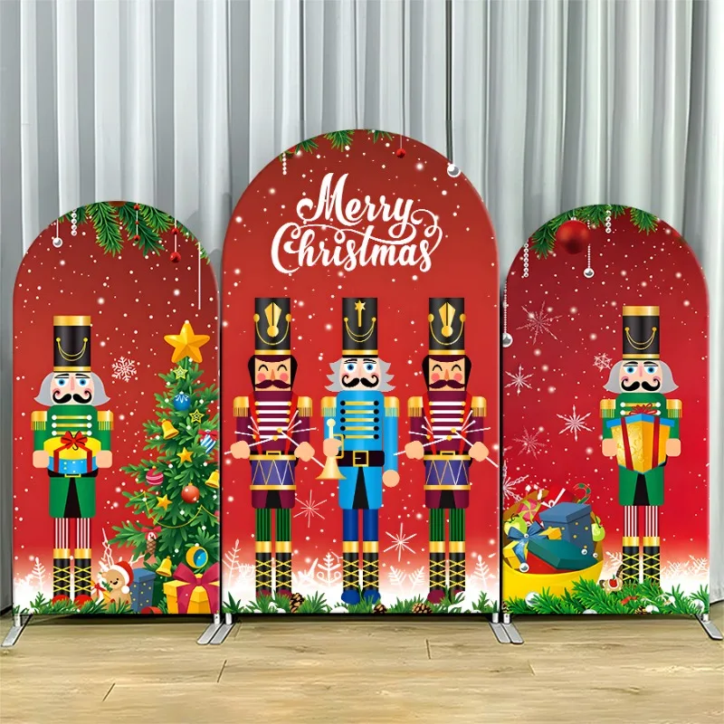 Arch Backdrop Cover Single Side Festive Nutcracker Christmas Red Velvet Style Party Decoration Photo Booth Background Event Room
Arch Backdrop Cover Single Side Festive Nutcracker Christmas Red Velvet Style Party Decoration Photo Booth Background Event Room