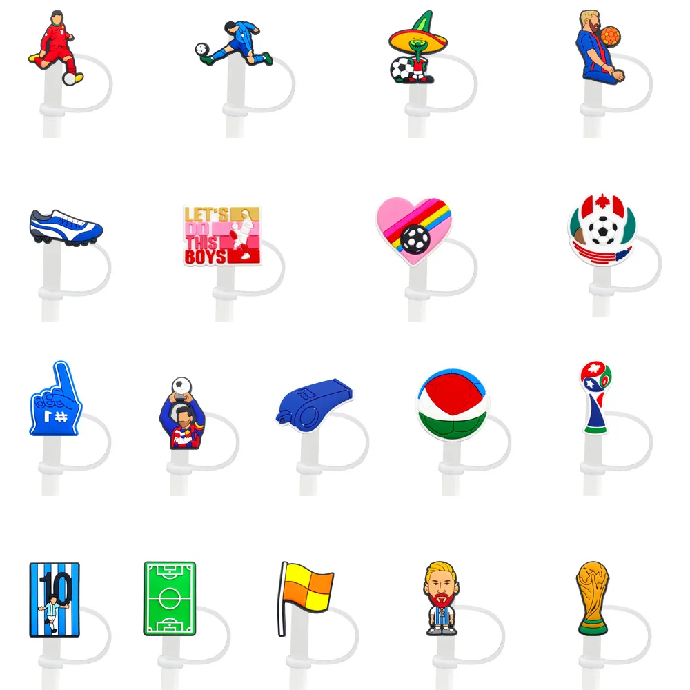8-10mm Football Straw Cap Accessories Soft Rubber Dust Cover Recyclable Y2k Fashion Toys Anime Cartoon Cute Personalized Gifts
8-10mm Football Straw Cap Accessories Soft Rubber Dust Cover Recyclable Y2k Fashion Toys Anime Cartoon Cute Personalized Gifts