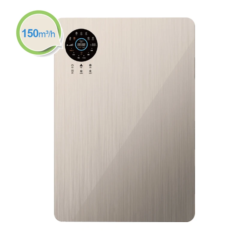 Handle PM2.5 Wall Mounted Single Room Ductless Ventilation Fresh air System
Handle PM2.5 Wall Mounted Single Room Ductless Ventilation Fresh air System