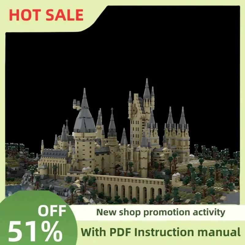 New 14880Pcs Famous Magic Movie Moc Hogwar Castle Definitive Model Custom Puzzle Diy Creative Ideas Kid Toy Birthday Gifts
New 14880Pcs Famous Magic Movie Moc Hogwar Castle Definitive Model Custom Puzzle Diy Creative Ideas Kid Toy Birthday Gifts