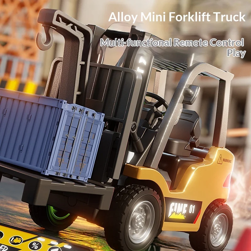 Миниатюрный вилочный погрузчик из сплава, радиоуправляемая игрушка, дистанционное управление, Bluetooth, настольная модель, инженерная машина, игрушка для детей и хоббистов, радиоуправляемая машина
Миниатюрный вилочный погрузчик из сплава, радиоуправляемая игрушка, дистанционное управление, Bluetooth, настольная модель, инженерная машина, игрушка для детей и хоббистов, радиоуправляемая машина