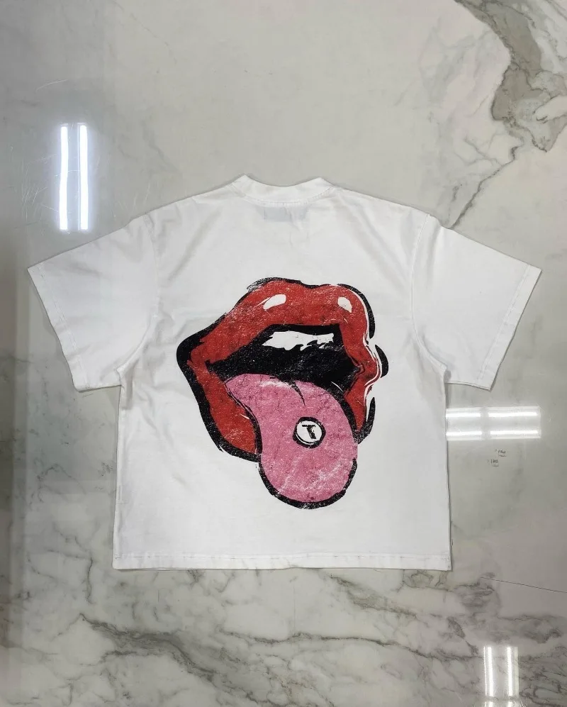 Summer American Street Vintage Alphabet Cartoon Printed T-shirt for Men Y2k Goth Harajuku Loose Trend Couple Casual Shirt
Summer American Street Vintage Alphabet Cartoon Printed T-shirt for Men Y2k Goth Harajuku Loose Trend Couple Casual Shirt