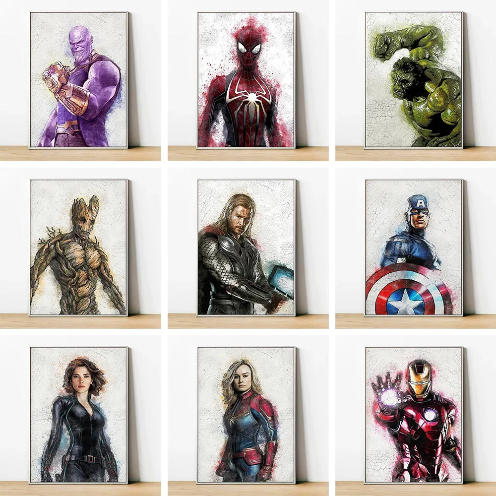 MINISO Marvel Superhero Spider-Man Iron Man Home Decorative Wall Art Poster Living Room Mural Kids Room Canvas Painting Printing
MINISO Marvel Superhero Spider-Man Iron Man Home Decorative Wall Art Poster Living Room Mural Kids Room Canvas Painting Printing
