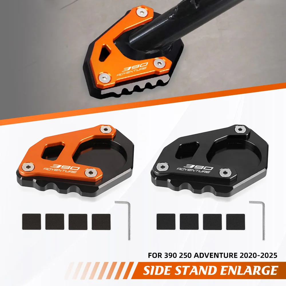 Motorcycle CNC Kickstand Foot Side Stand Extension Pad Support Plate FOR 390 250 ADVENTURE 2020-2021 2022 2023 2024 2025
Motorcycle CNC Kickstand Foot Side Stand Extension Pad Support Plate FOR 390 250 ADVENTURE 2020-2021 2022 2023 2024 2025