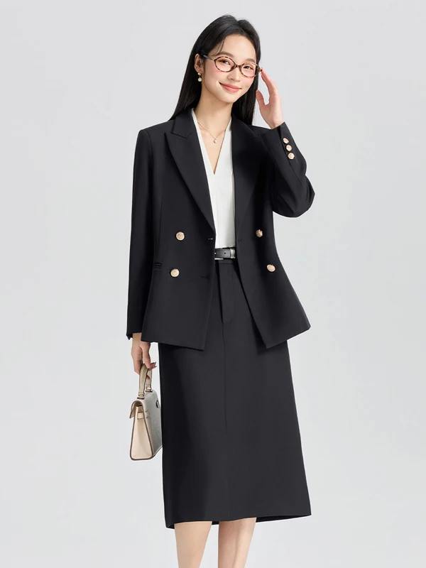 Elegant Professional Women's Suit Jacket Long Sleeve Commute Ready Spring Fashion High-End Simple Art Exam Career Gear
Elegant Professional Women's Suit Jacket Long Sleeve Commute Ready Spring Fashion High-End Simple Art Exam Career Gear