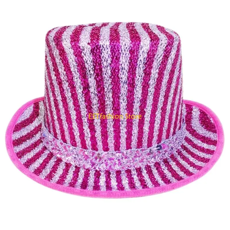 Y5GC Stylish Colorful Sequined Belt Magicians Top Hat Classical Stage Performances Costume Accessory
Y5GC Stylish Colorful Sequined Belt Magicians Top Hat Classical Stage Performances Costume Accessory