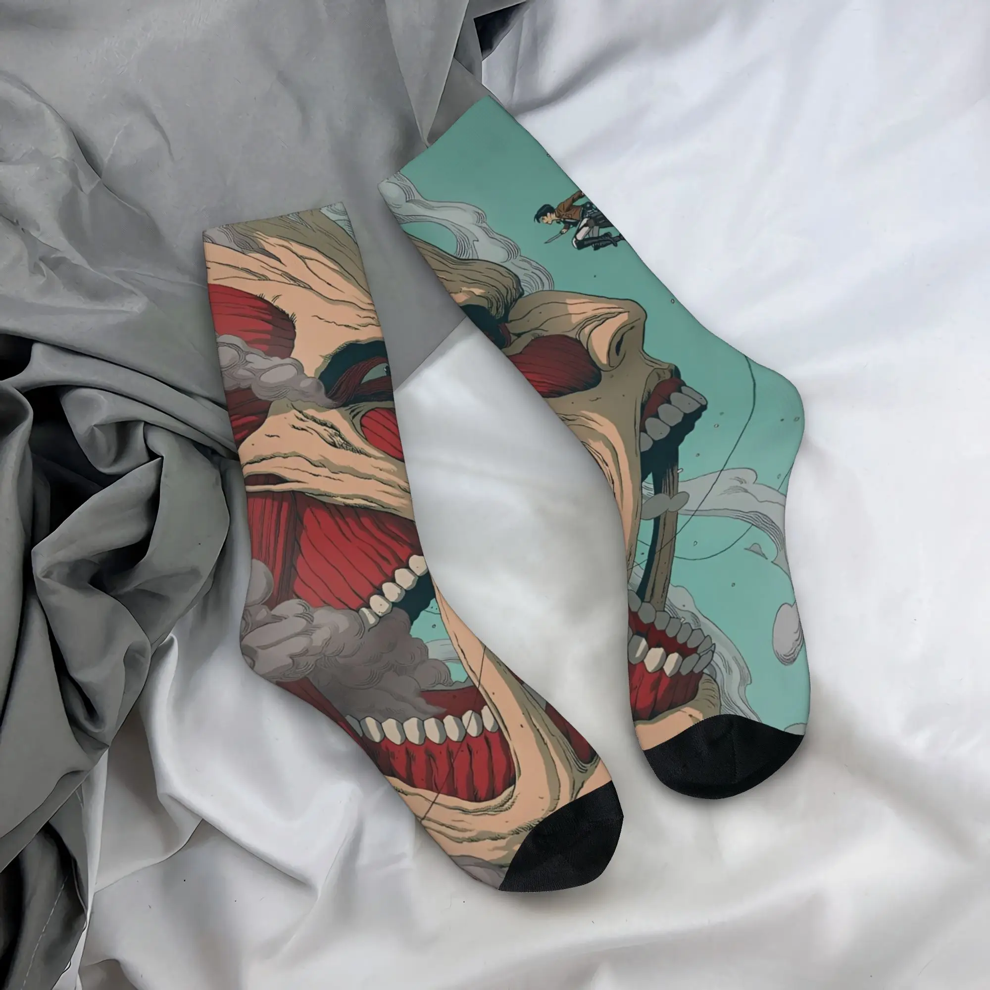 Attacks on Anime Titans Stockings Funny Socks Men Medium Soft Socks Spring Running Design Anti Sweat
Attacks on Anime Titans Stockings Funny Socks Men Medium Soft Socks Spring Running Design Anti Sweat