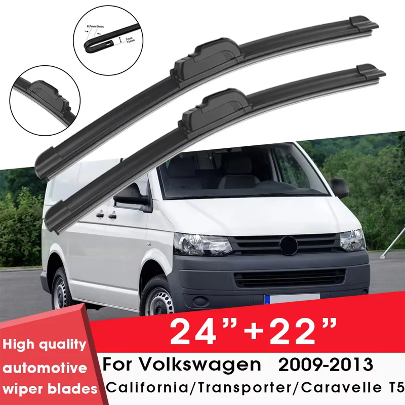 Car Blade For Volkswagen California/Transporter/Caravelle T5 2009-2013 24"+22" Windshield Windscreen Clean Rubber Car Wiper
Car Blade For Volkswagen California/Transporter/Caravelle T5 2009-2013 24"+22" Windshield Windscreen Clean Rubber Car Wiper