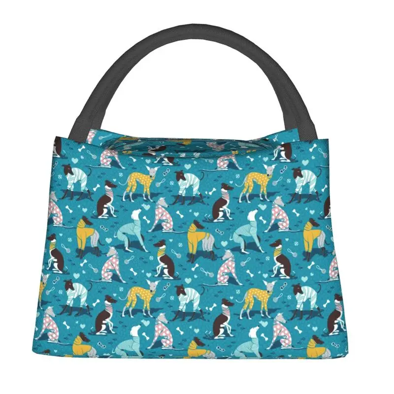 Custom Greyhounds Insulated Lunch Bags for Outdoor Picnic Whippet Sighthound DOg Resuable Thermal Cooler Lunch Box Women
Custom Greyhounds Insulated Lunch Bags for Outdoor Picnic Whippet Sighthound DOg Resuable Thermal Cooler Lunch Box Women
