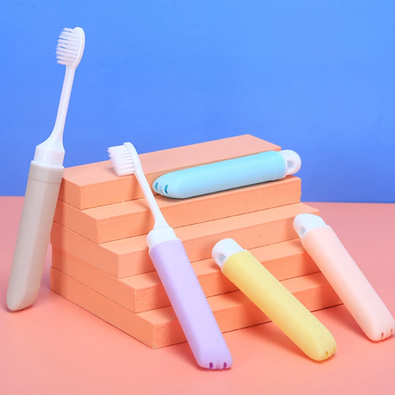 5Pcs Travel Toothbrush Foldable Portable Small Dental Brush Adult Soft Toothbrush Candy Colors
5Pcs Travel Toothbrush Foldable Portable Small Dental Brush Adult Soft Toothbrush Candy Colors