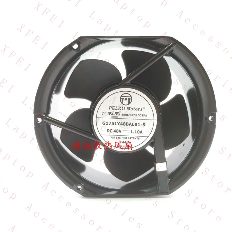 D FOR PELKO Motors G1751Y48BALB1-5 48V 1.10A Cooling Fan
D FOR PELKO Motors G1751Y48BALB1-5 48V 1.10A Cooling Fan