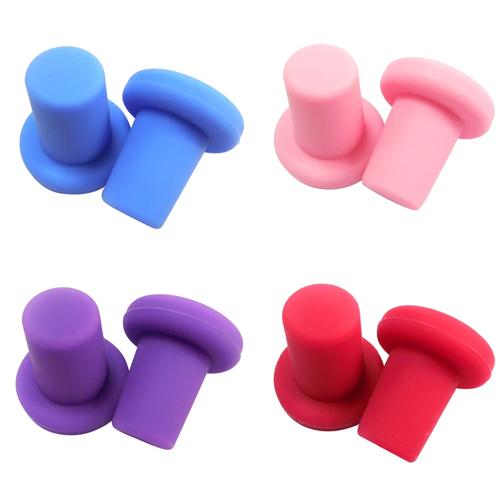 4 Pcs Silicone Stoppers Sealed Bottle Plugs Beverage Tools Reusable Lasting For Parties Picnics Olive Oil Vinegar
4 Pcs Silicone Stoppers Sealed Bottle Plugs Beverage Tools Reusable Lasting For Parties Picnics Olive Oil Vinegar