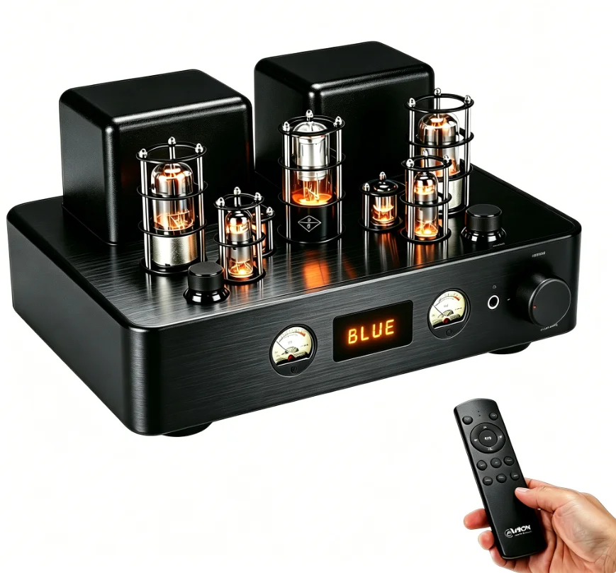 Juson Audio Upgraded Verison JTA100-N Integrated Tube Amp With Headphone Sub Output 100WRMS*2
Juson Audio Upgraded Verison JTA100-N Integrated Tube Amp With Headphone Sub Output 100WRMS*2