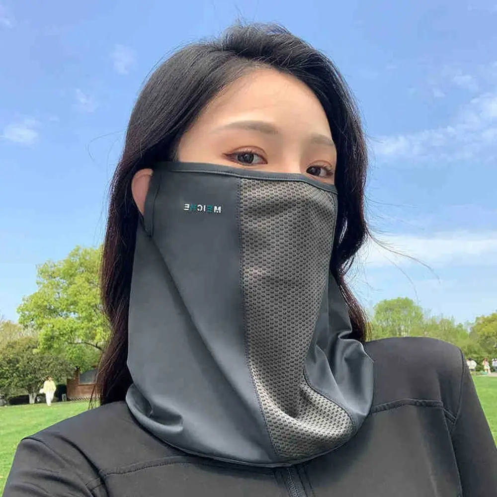 Thin Solid Color Sunscreen Face Cover Eye Protection Scarves Ice Silk Mask Neck Protector UV Protection Veil Gardening
Thin Solid Color Sunscreen Face Cover Eye Protection Scarves Ice Silk Mask Neck Protector UV Protection Veil Gardening