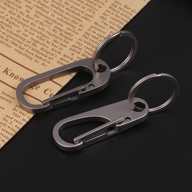 Stainless Steel Buckles EDC Outdoor Tool Metal Buckle Key Ring Car Accessories Keychain Pendant Gift For Man
Stainless Steel Buckles EDC Outdoor Tool Metal Buckle Key Ring Car Accessories Keychain Pendant Gift For Man