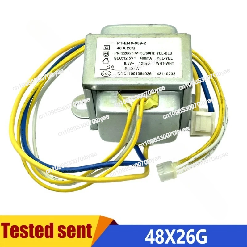 НОВЫЙ оригинальный силовой трансформатор 48X26G 12,5 В/8,5 В/5,85 ВА, напряжение вместо SC28B1
НОВЫЙ оригинальный силовой трансформатор 48X26G 12,5 В/8,5 В/5,85 ВА, напряжение вместо SC28B1
